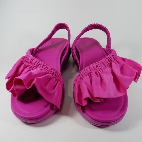TRACY REESE NATURALIZER Hope For Flowers Firecracker SANDALS Size 8 Fuchsia NEW - Picture 8 of 15